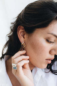 Succulent Bloom Earring
