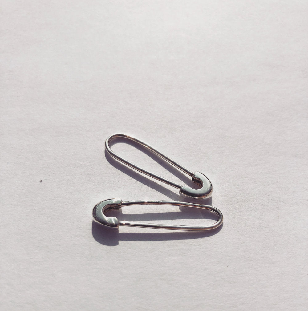 Safety Pin Earrings – Hartfield Studio