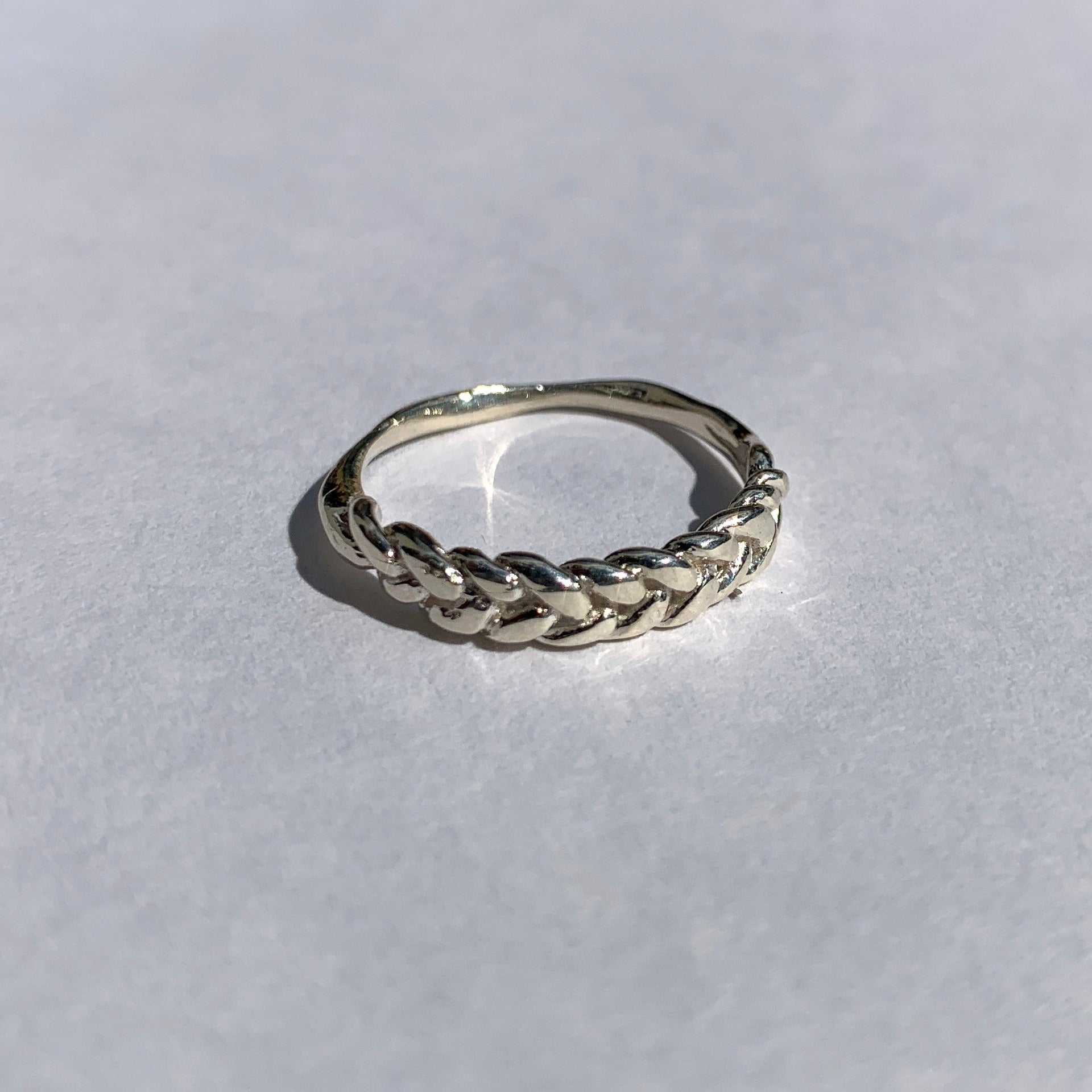 Thin Braid Band