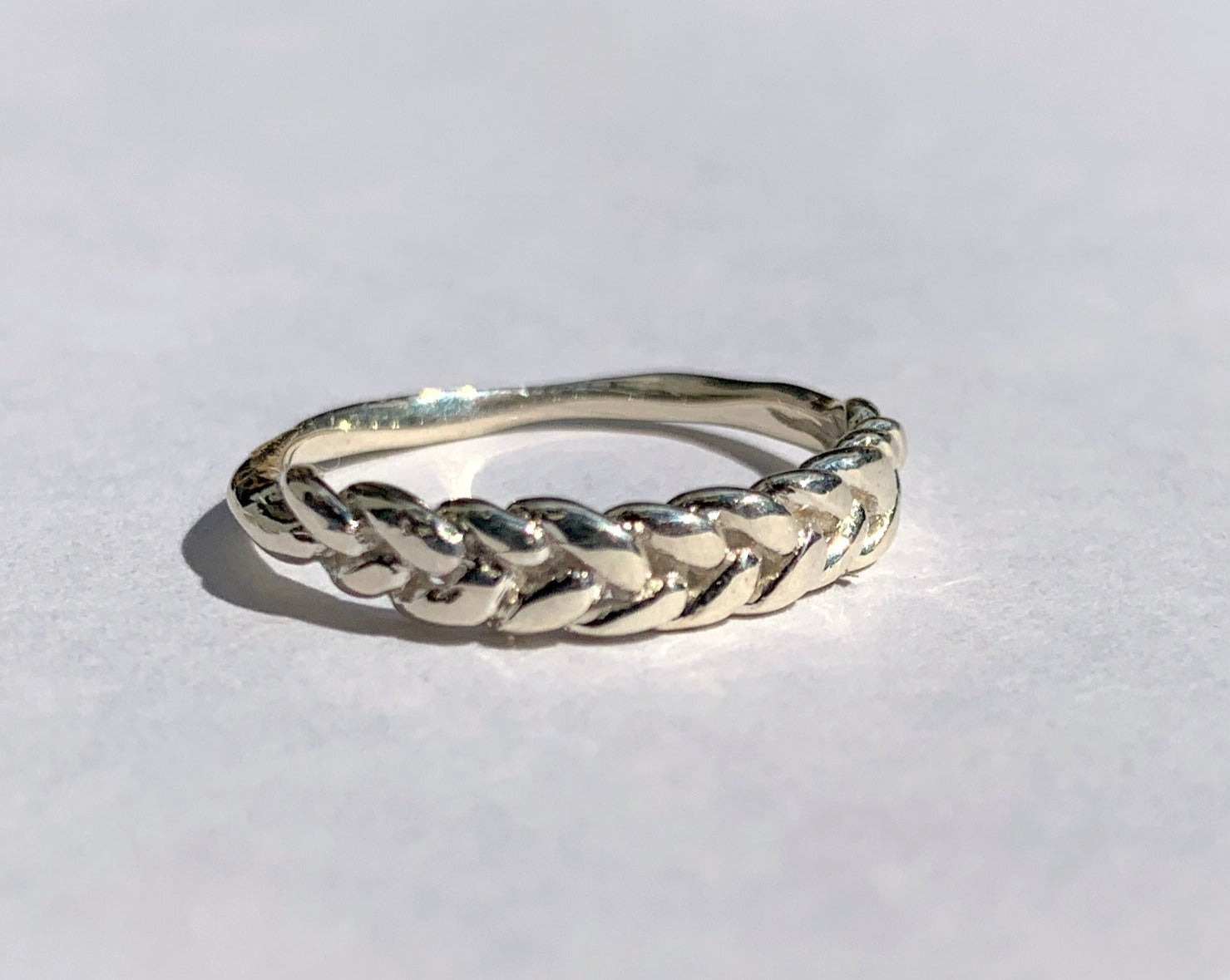 Thin Braid Band