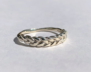 Thin Braid Band